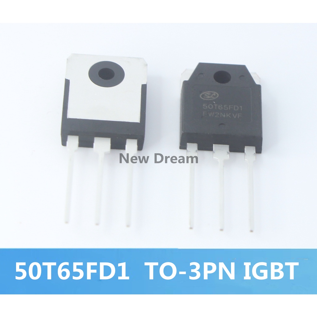 Mới Chính Hãng 2 Chiếc 5 Chiếc 50T65FD1 IGBT TO-3P 50T65 Transistor 50T65FD SGT50T65FD1PN