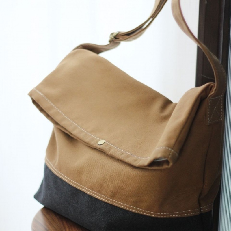 IXACH Túi Đeo Chéo Canvas Phong Cách Nhật Bản 2022 Cho Nam Nữ