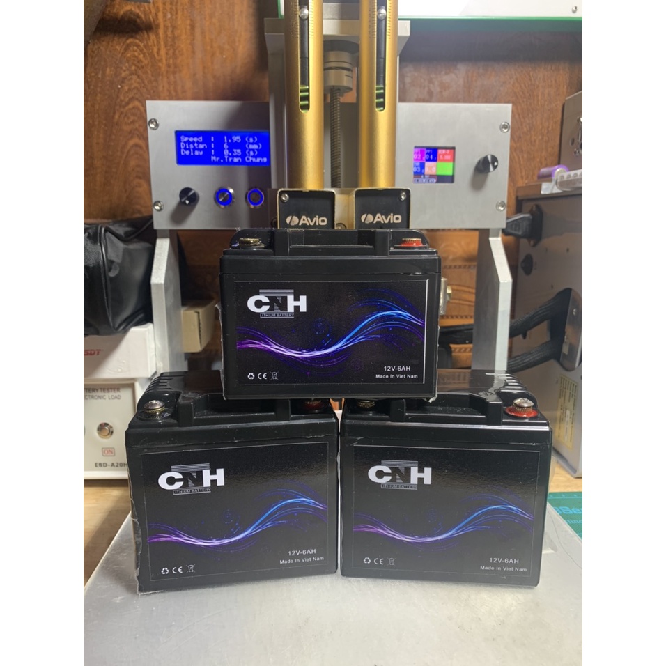Bình ắc quy Lithium 12V - 6Ah thay thế cho Ắc quy xe máy