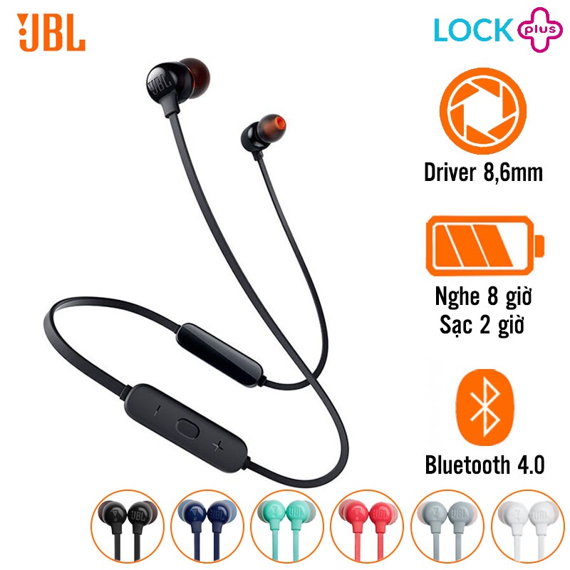 Tai nghe Bluetooth nhét tai JBL T115BT - hàng chính hãng PGI, nguyên seal