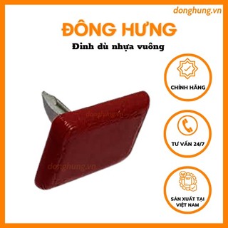 Đinh dù nhựa vuông gắn chân bàn, ghế chống trượt (túi 100 con)