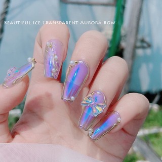 Set charm nơ nhựa đính móng