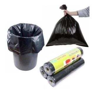 Túi bóng đen đựng rác sét 3 cuộn 500g