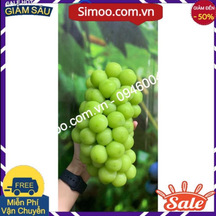 Nho Mẫu Đơn Shine Muscat Korea Premium (Thùng 2kg) Shop Xin phép chỉ bán Tại Hà Nội 💥 ⚡ Simoo.com.vn 💥 ⚡