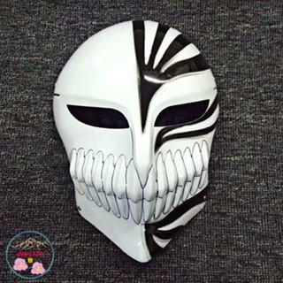   ĐEN ĐỎ  Mặt nạ Ichigo Kurosaki Bleach - Đồ chơi Trung thu Hóa trang Halloween cho bé dùng trung thu sinh nhật lễ hội 