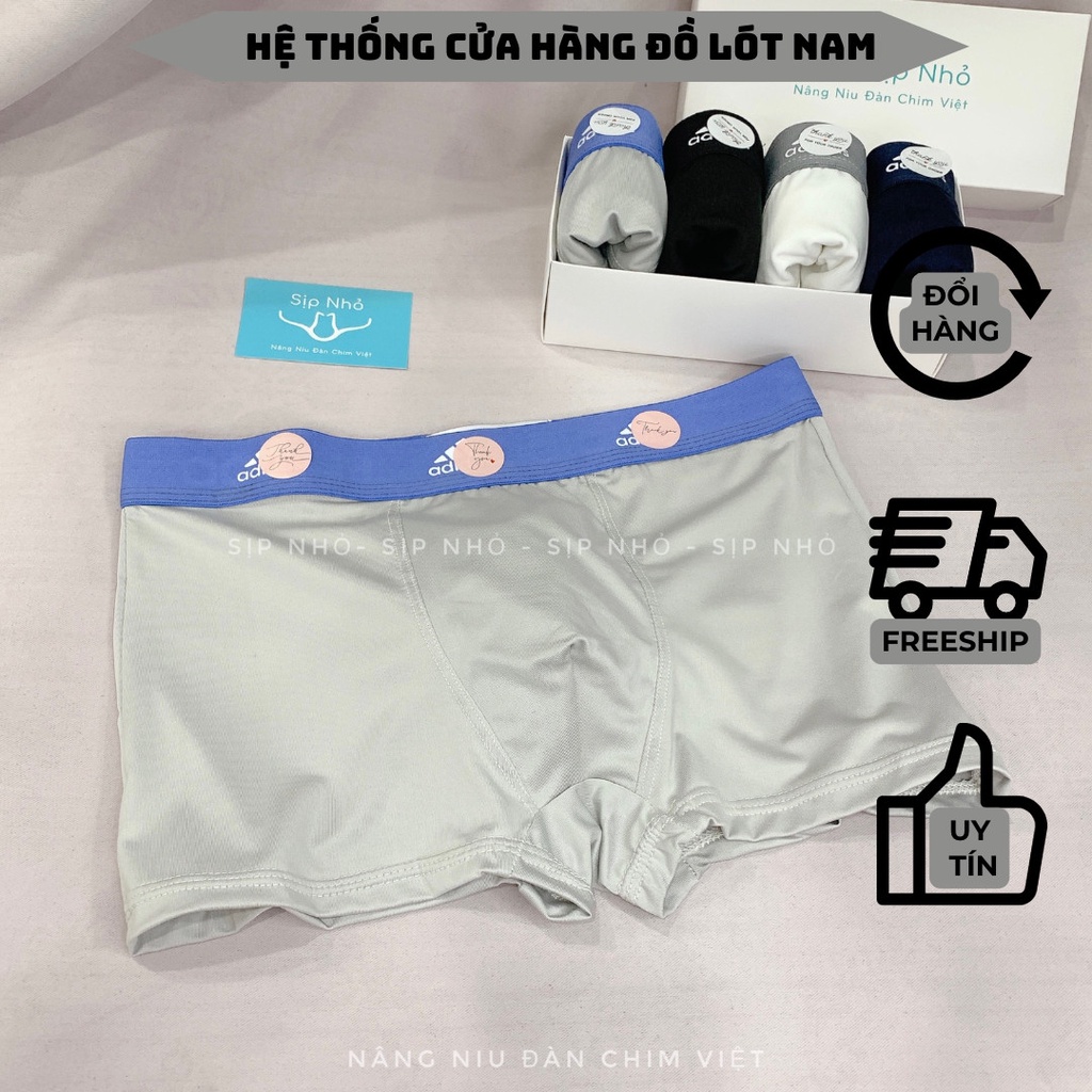 Sịp đùi nam thun lạnh quần lót đùi nam add chất thun co dãn thoải mái