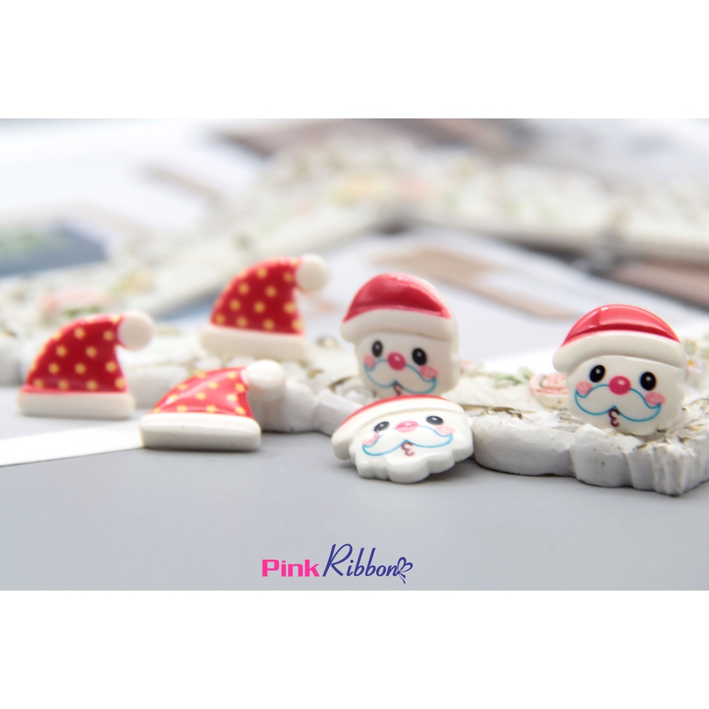 SET 5 CÁI - Hình charm nhựa Giáng sinh