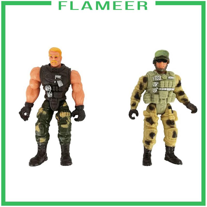 Set 6 Mô Hình Đồ Chơi Người Lính Mỹ 10cm