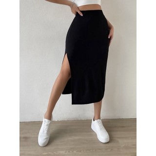 [ BIGSIZE TRÊN 55KG ] CHÂN VÁY LỬNG XẺ TÀ bigsize nữ