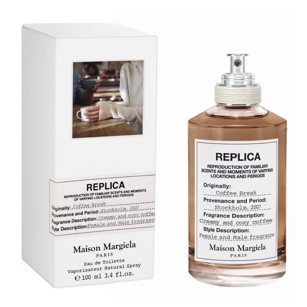 (Chính hãng) Mẫu thử - Nước hoa Unisex Maison Margiela Replica Coffee Break EDT 10ml