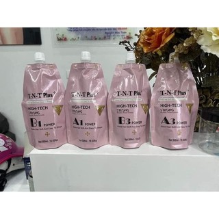 Thuốc uốn tóc - uốn nóng cao cấp TNT PLUS không cần canh mềm hoá giúp tóc uốn bồng bềnh và mềm mượt