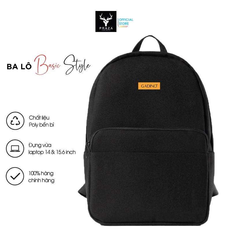 Balo Thời Trang Classic Backpack Cao Cấp PRAZA - BLS0195
