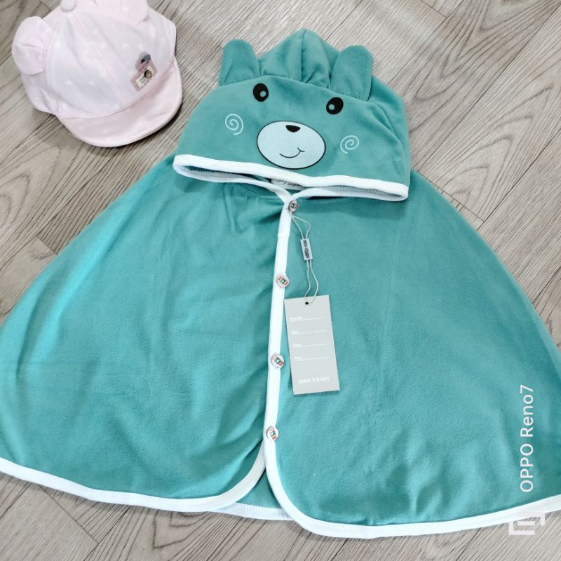 Áo choàng chống gió, giữ ấm cho bé từ 6 tháng -3 tuổi