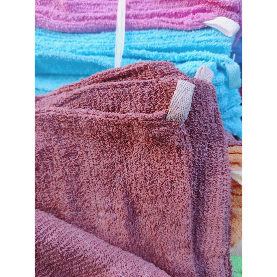 Khăn cotton giẻ lau nhiều màu 18x30 cm, khăn cotton lót ly
