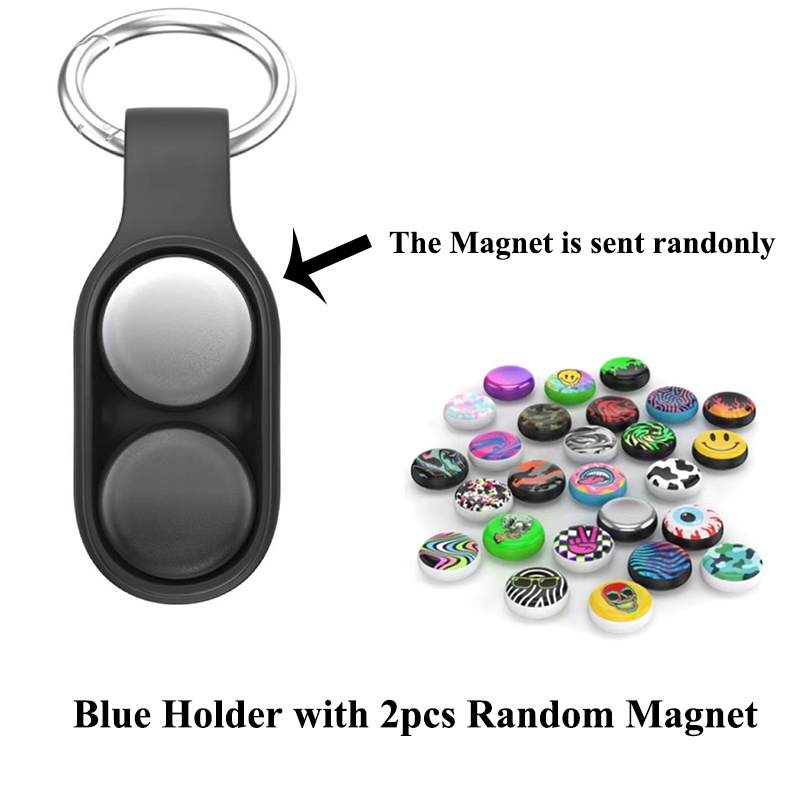 Poppuck Đồ Chơi Fidget Spinner Từ Tính Co DãN