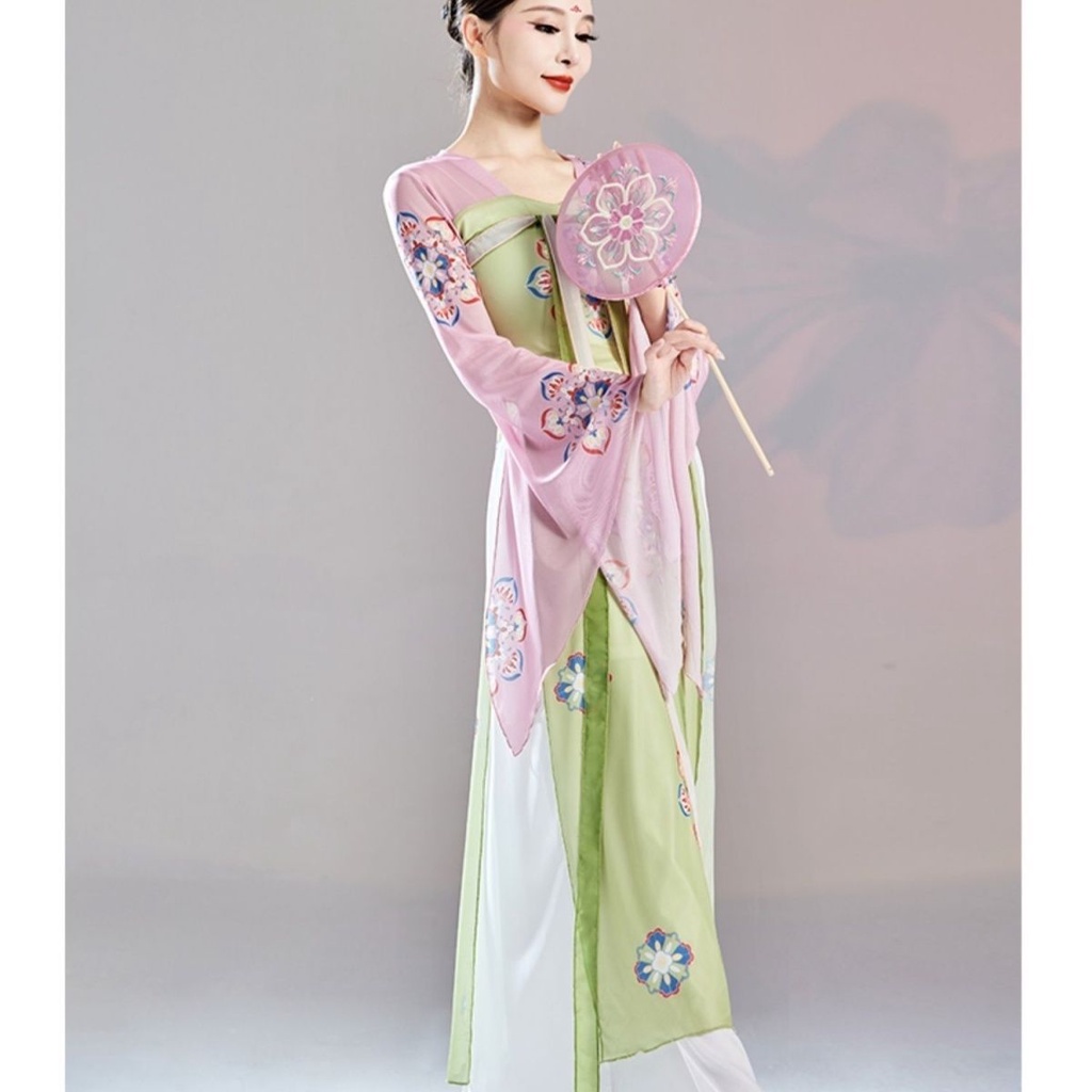 Trang Phục Múa Dáng Rộng Phong Cách Trung Hoa Cổ Điển Cho Nữ