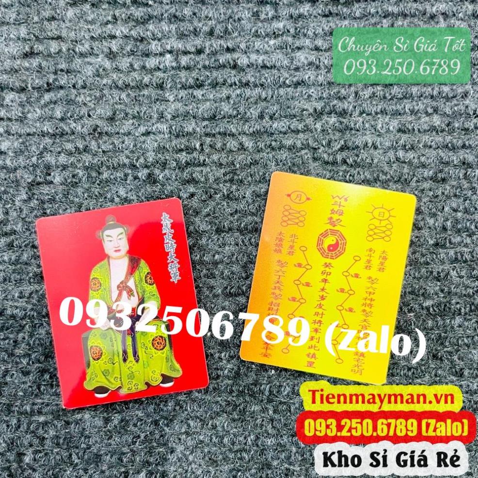 [GIÁ SỈ] Kim Bài Thái Tuế 2023 Giá Sỉ , Bằng nhựa cứng , Chuẩn Năm