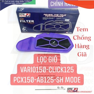 Lọc gió uma racing ex150 ex135 winner , sonic , vario , click , pcx , ab 125 , sh mode / satria raider fi