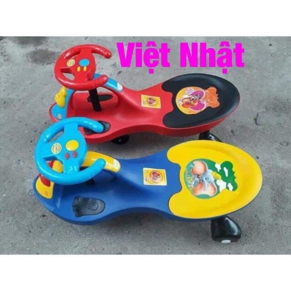 Xe Lắc Tay Cho Bé Nhựa Việt Nhật Cao Cấp Không tựa, Chắc chắn -FUJIKA