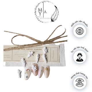 Charm nail hình tượng thiên thần đáng yêu