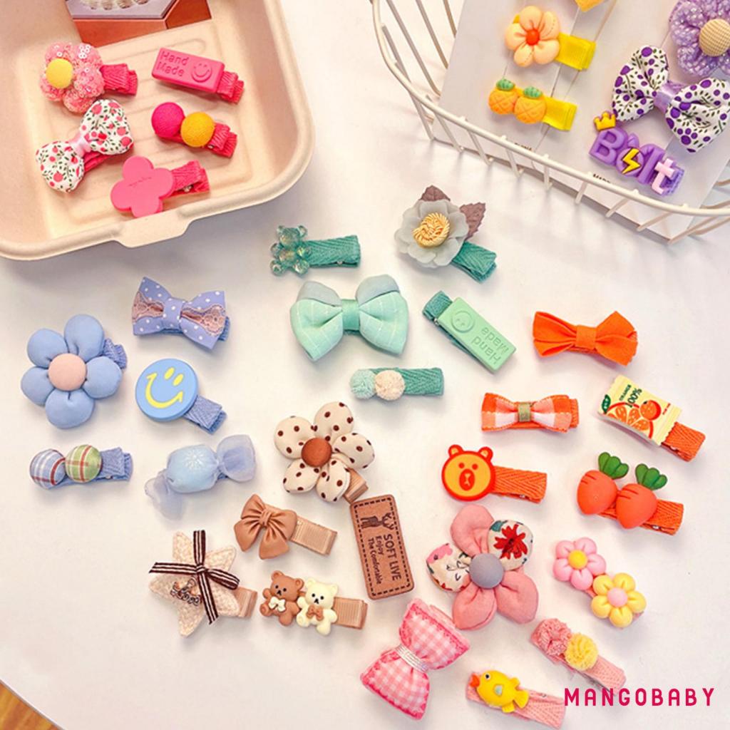 Set 5 Kẹp Tóc Nơ Dễ Thương Cho Bé Gái
