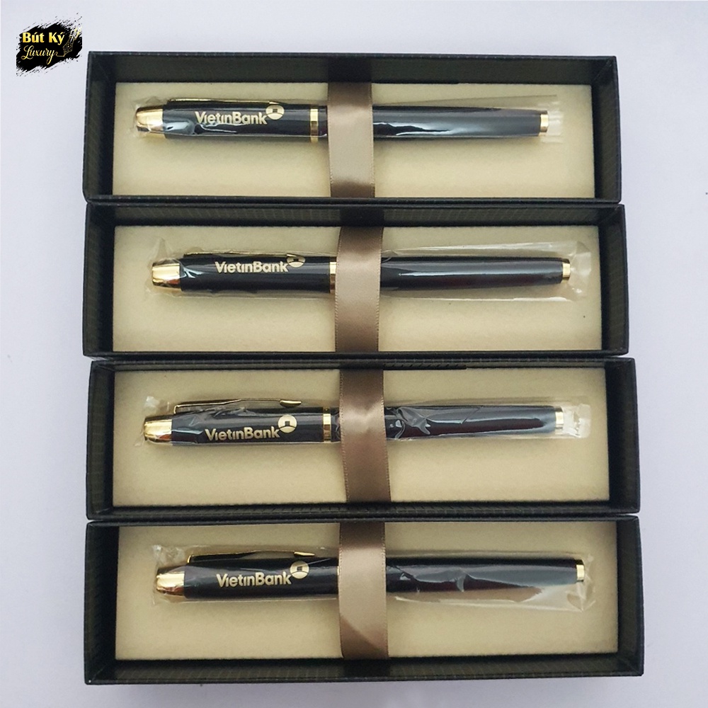 BÚT PARKER ĐEN NHÁM CÀI VÀNG CAO CẤP  BÚT KÝ CAO CẤP