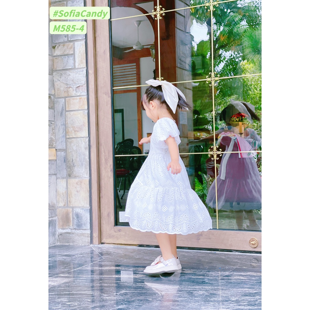 VÁY THÊU TRẮNG SOFIA CAO CẤP