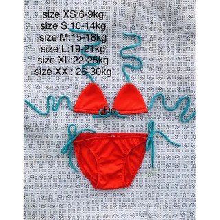 Bikini 2 mảnh cho bé(6-30kg)