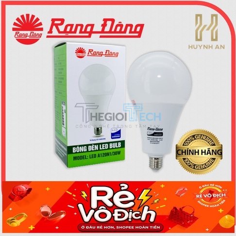 Bóng đèn led bulb tròn ánh sáng trắng chip Samsung, Hãng Rạng Đông 15w 12w 9w 7w 5w 3w siêu sáng tiết kiệm điện - 5W - Ánh sáng trắng