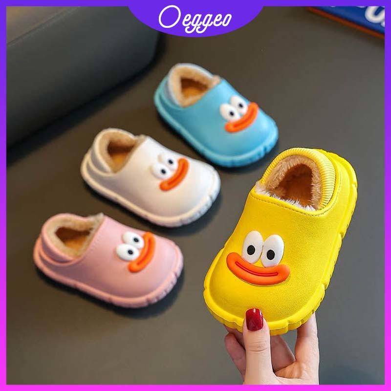 Giày Bông Đi Trong Nhà Hình Hoạt Hình Xinh Xắn Cho Bé