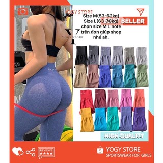 (Hàng loại 1)Quần dài tập gym Yoga nữ NGTVN chất dệt kim cao cấp, chun mông hack dáng, cạp quần cao.