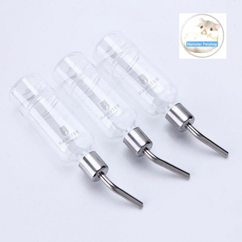 Bình bi sắt 180ml cho hamster,thỏ,bọ ú