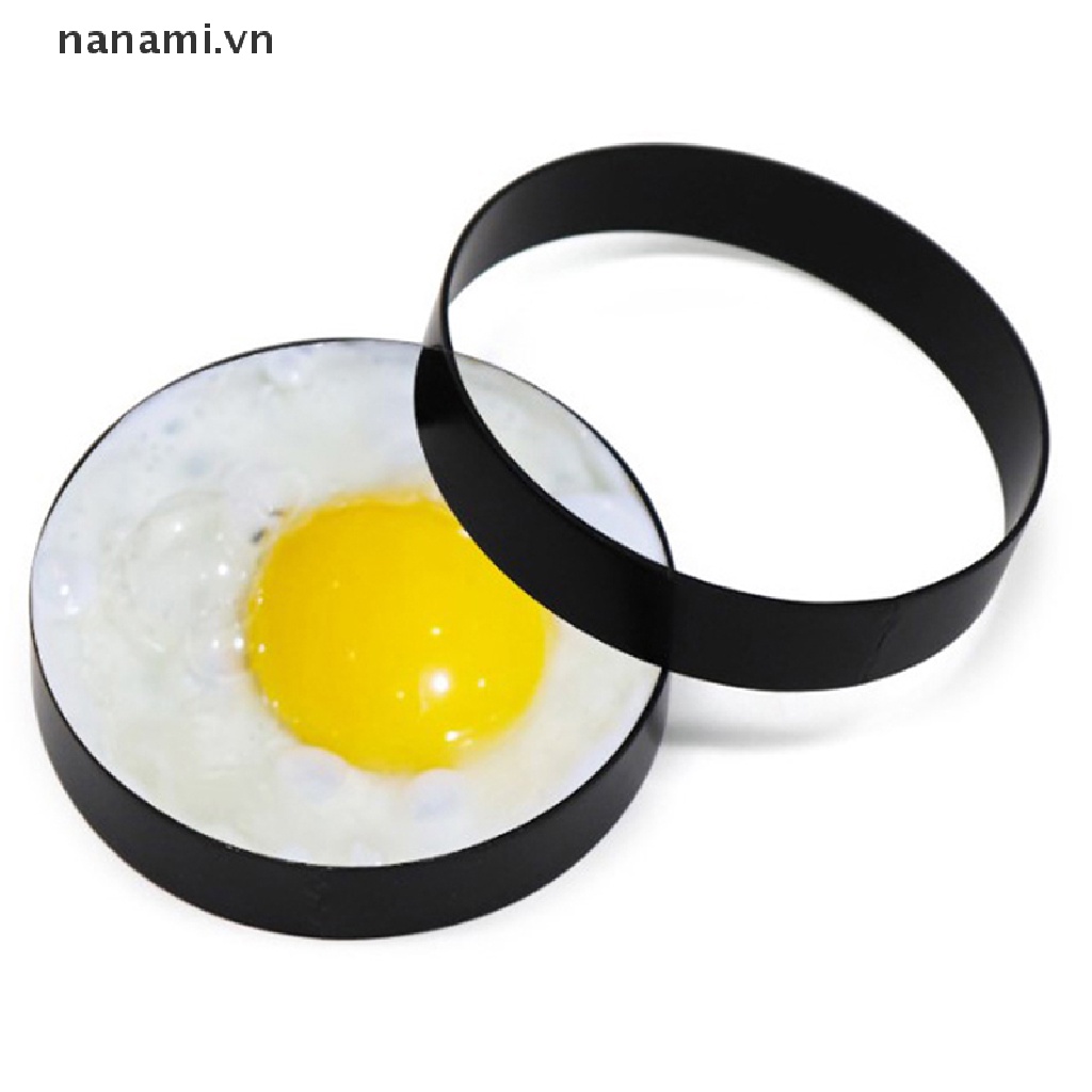 Khuôn Chiên Trứng Hình Tròn Bằng Kim Loại Không Dính