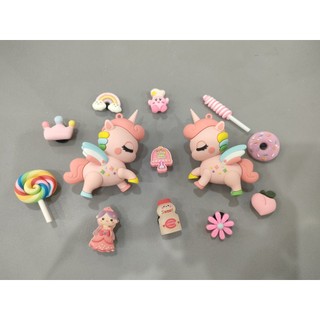 Set Charm Gắn Dép ngựa pony