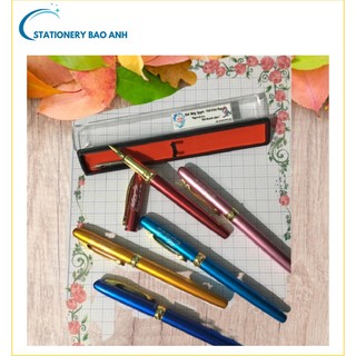 Bút máy Viết Chữ Đẹp ouguwen 862 ngòi lá tre tự tạo nét thanh net đậm "Chính Hãng"_Tặng ngòi lá tre Calligraphy
