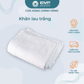 Khăn trắng lau bếp, lau bàn mềm mịn, thấm hút cực tốt 30x36cm - Đại Vạn Phát
