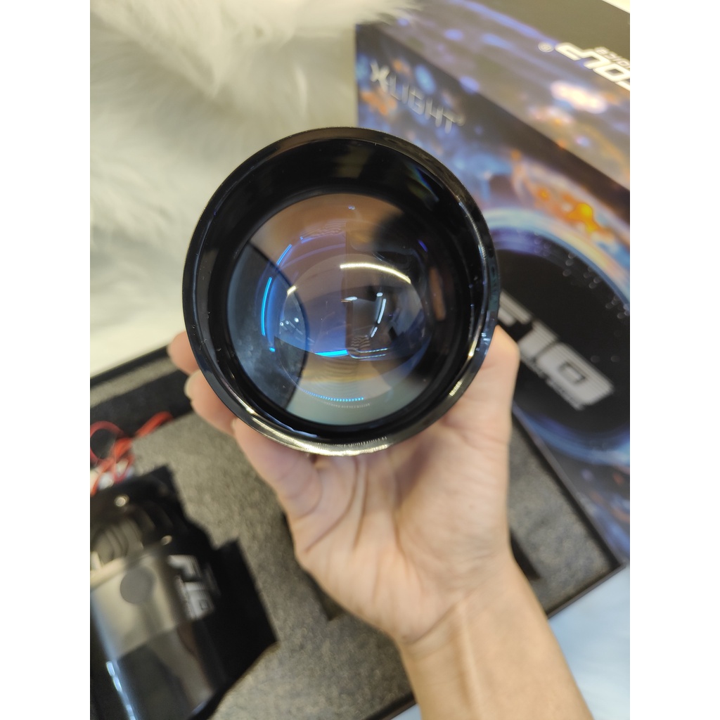 BI GẦM LED X-LIGHT F10 new 2023 có mắt quỷ tích hợp