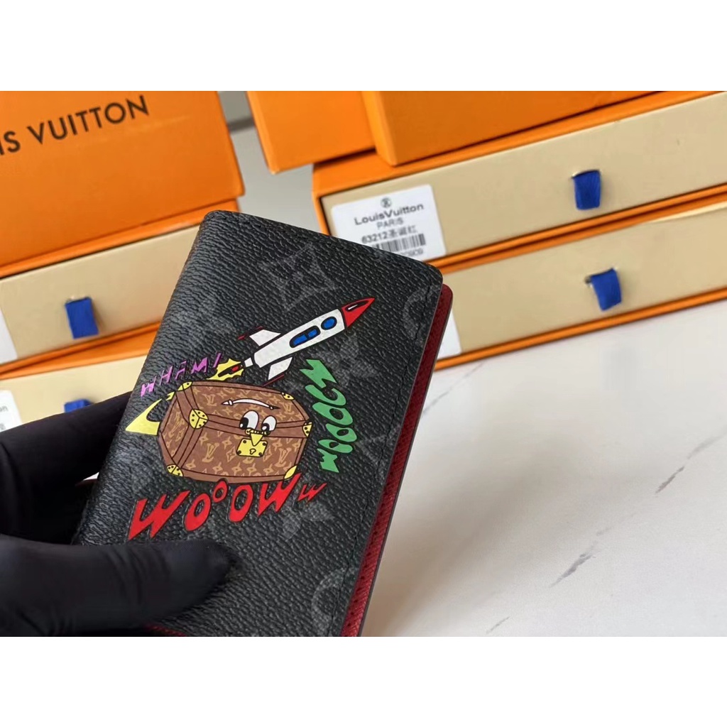 Louis Vuitton LV Túi xách nam mới với hộp 63144 Thẻ