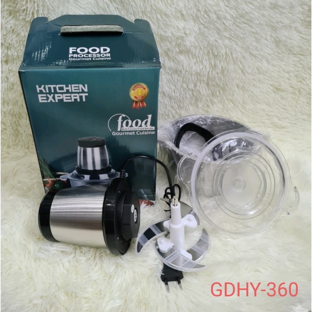 Máy Xay Thịt Đa Năng Cối Inox 304 2 Lít - Máy Xay Cầm Tay , Xay Rau Củ Quả Siêu Tiện Lợi