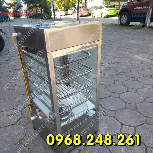 Tủ Hấp Bánh Bao , bằng Kính Dễ Quan Sát