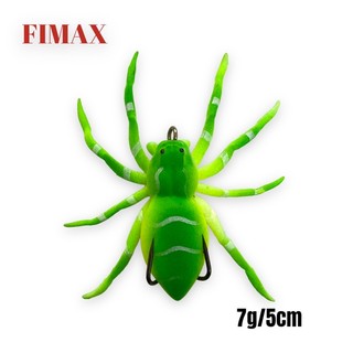 Mồi nhện giả câu cá kích thước , mồi câu lure nổi, câu cá lóc bông, cá chẽm, cá chuối ao hồ