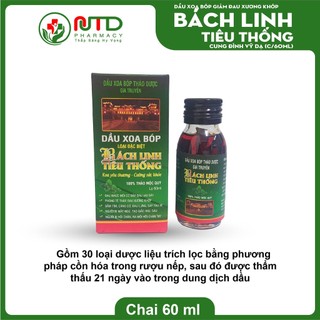 Dầu xoa bóp Huế Bách Linh Tiêu Thống