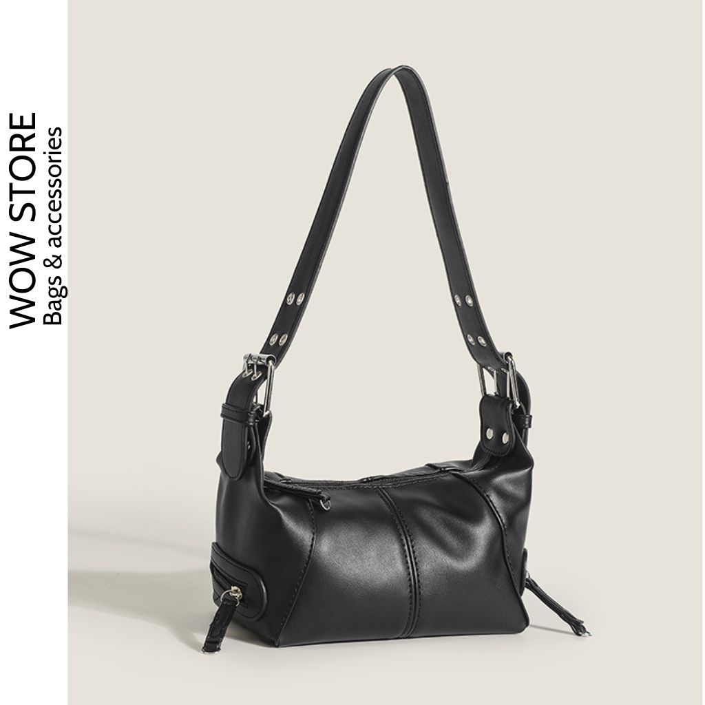 Túi xách nữ kẹp nách cá tính cool ngầu đi chơi da pu phong cách TX0055 Wow Store