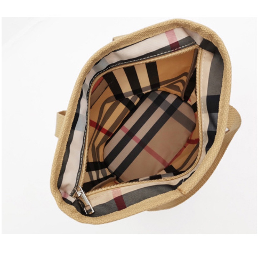 Túi Đựng Mỹ Phẩm Hình Vuông Chất Liệu nylon Chống Thấm Nước Phong Cách Hàn Quốc