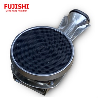 Ống điếu bếp gas INOX Họng mâm chia lửa Hồng Ngoại Ceramic 9cm - [Linh Kiện, Phụ tùng thay thế ]  - ( Kèm Bass + Vít)