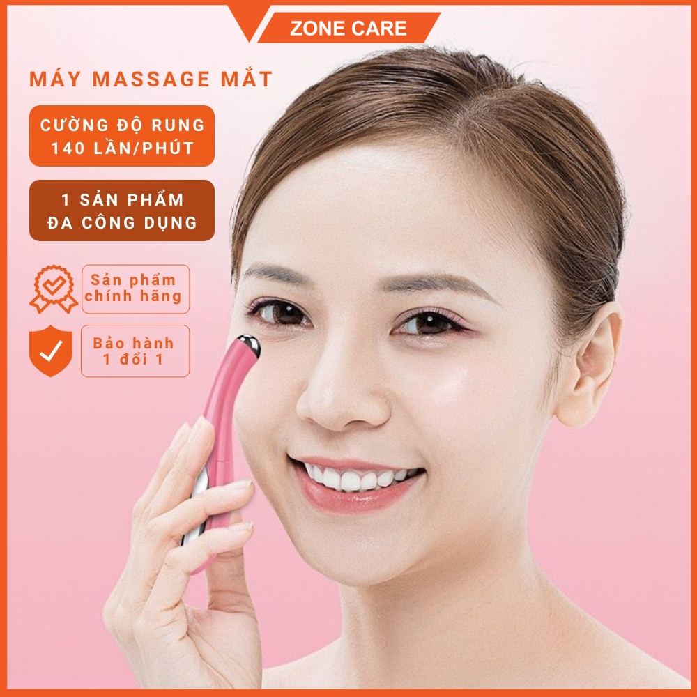 Máy Massage Mắt Mini Có Chế Độ Rung Tần số cao, giảm thâm quần vùng da quanh mắt