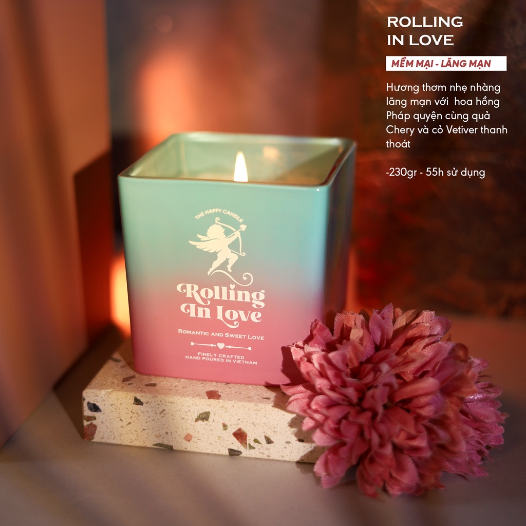 Nến thơm cảm xúc USA nồng độ thơm cao, toả mạnh - HAPPY CANDLE