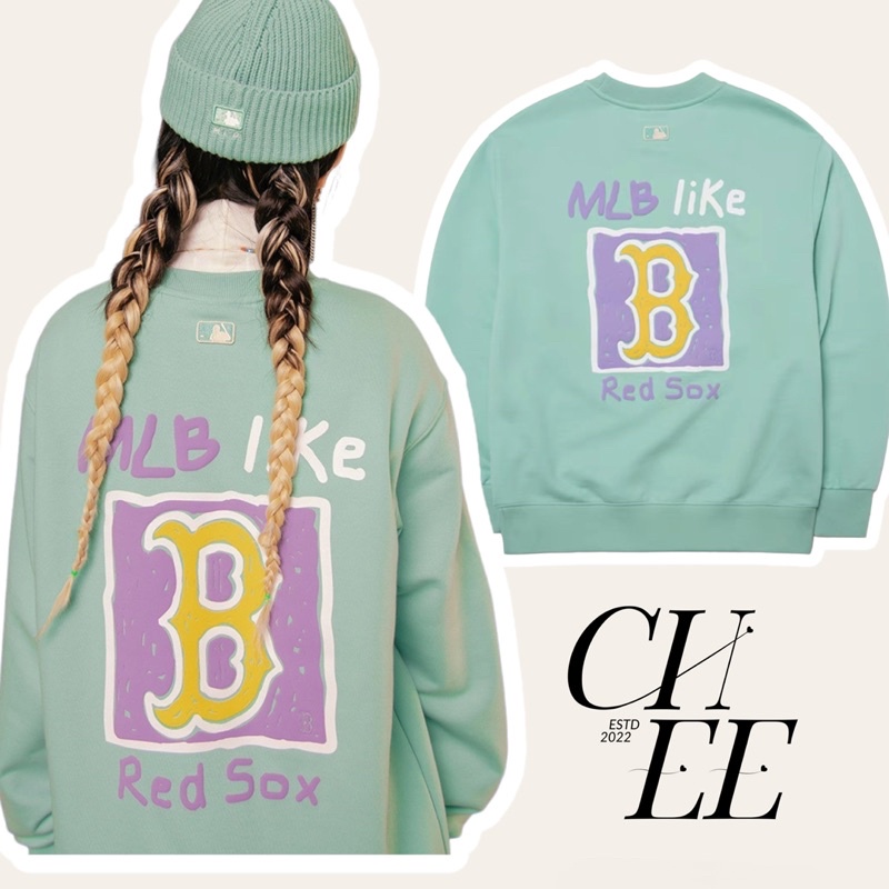 Áo nỉ sweater Mlb like