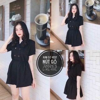 Jum nút gỗ cổ vest bigsize 60-90kg