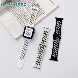 Dây Đeo Thể Thao Bằng Silicone 49mm Cho iwatch ultra 8 7 se 6 5 4 3 45mm 41mm 40mm 44mm